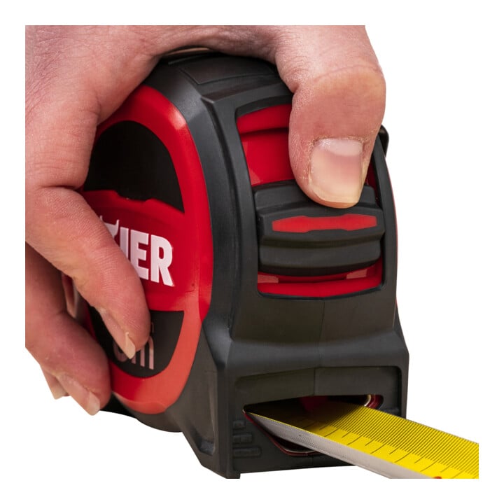 STIER Premium Taschenbandmaß 8 m x 32 mm mit Magnet und Edelstahlhaken