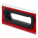 STIER Premium Wasserwaage mit Magnet und drei Libellen 1800 mm ±0,5 mm/m