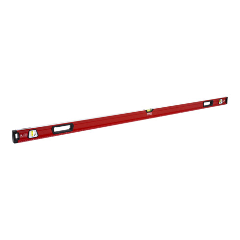 STIER Premium Wasserwaage mit Magnet und drei Libellen 1800 mm ±0,5 mm/m