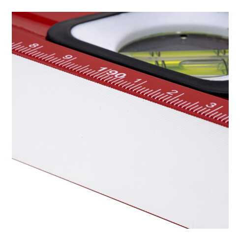 STIER Premium Wasserwaage mit Magnet und drei Libellen 2000 mm ±0,5 mm/m