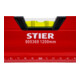 STIER Premium waterpas met magneet en drie libellen 1200 mm ±0,5 mm/m