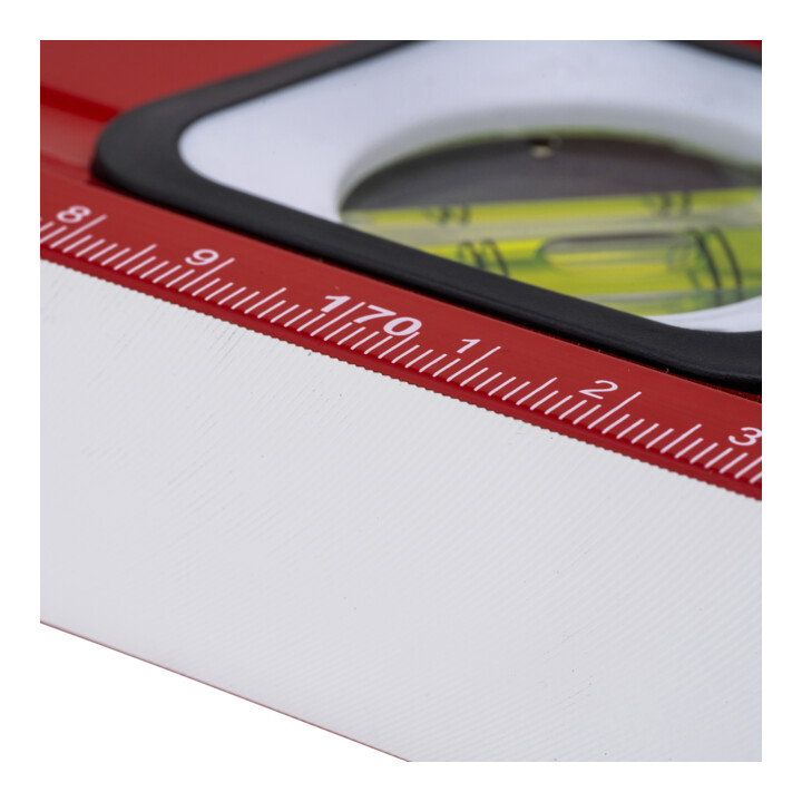 STIER Premium waterpas met magneet en drie libellen 1800 mm ±0,5 mm/m