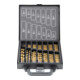 STIER Professional Ensemble de forets métal HSS(M2)-G+Tin en coffret métal, 99 pièces