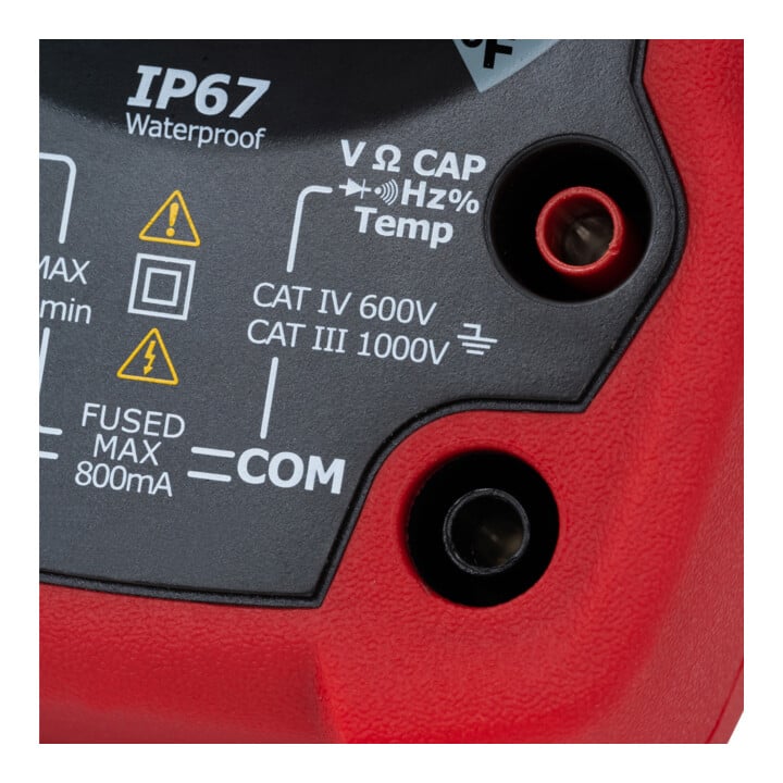STIER professionele multimeter 60 mV - 1000 V AC/DC CAT III 1000 V CAT IV 600 V VFD RMS