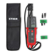 STIER professionele spannings- en doorgangstester 6 V - 1000 V AC/DC 2-polig CAT III 1000 V CAT IV 600 V-2