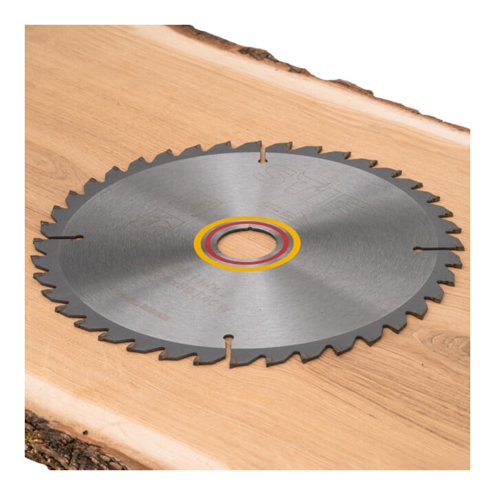 STIER Profi Kreissägeblatt Holz 216x2,4x30 40W -5° neg. Spanwinkel
