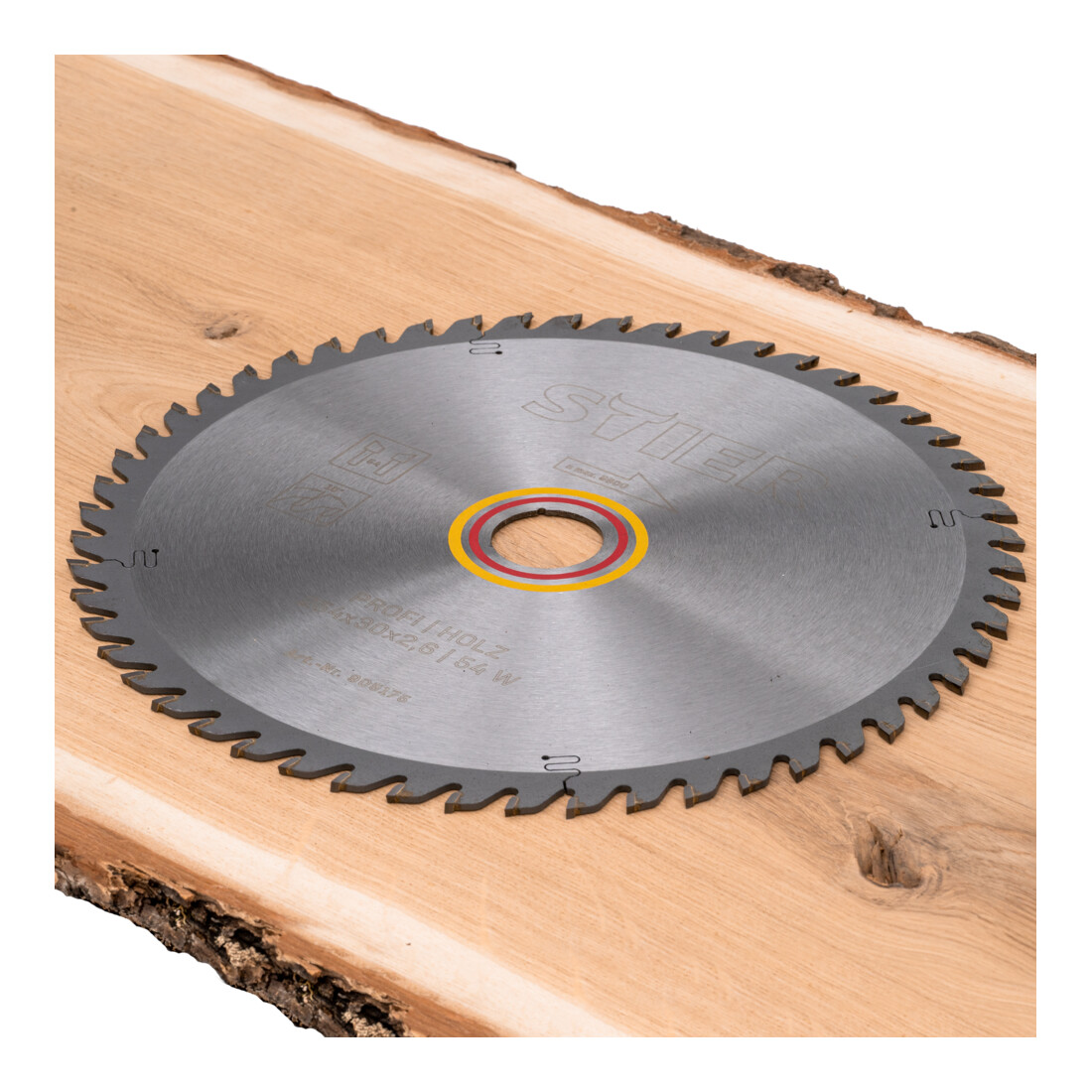 STIER Profi Kreissägeblatt Holz 254x2,6x30 54W 10° Spanwinkel