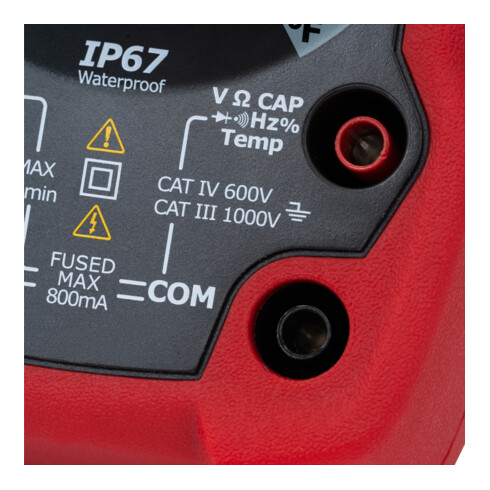 STIER Profi Multimeter 60mV - 1000V AC/DC CAT III 1000V CAT IV 600V VFD RMS