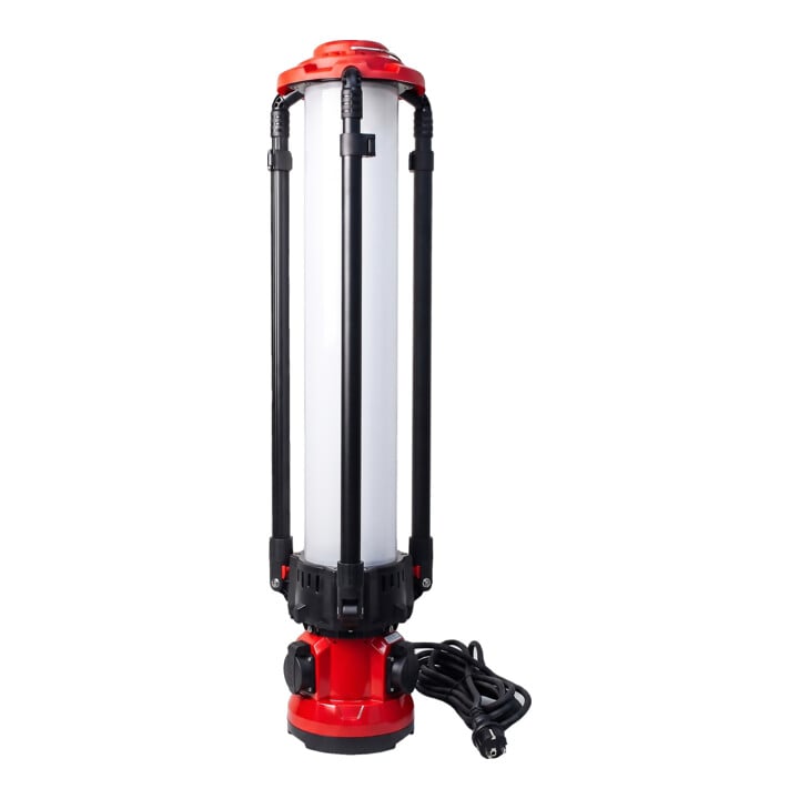 STIER Projecteur de chantier LED Tower 360°, 17 000 lumens, 140W - IP54