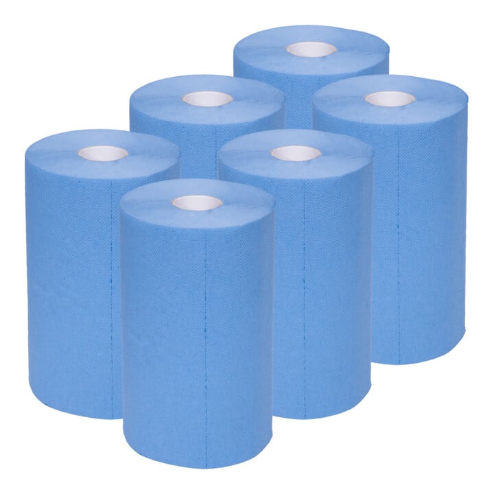 Set Stanley Einhand-Montagewerkzeug Tradelift Set + STIER Putzpapier-Rollen Basic 3-lagig L.30cm x B.23cm