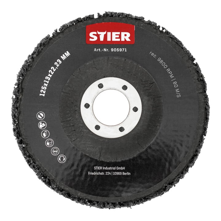 STIER reinigingsvlies 125 x 13 x 22,23 mm