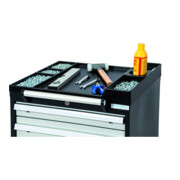 STIER Ripiano in plastica largh.xprof.xalt. 600x575x62/27 mm-4