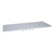 STIER Ripiano zincato 1000x450 mm per armadio per officina SLK