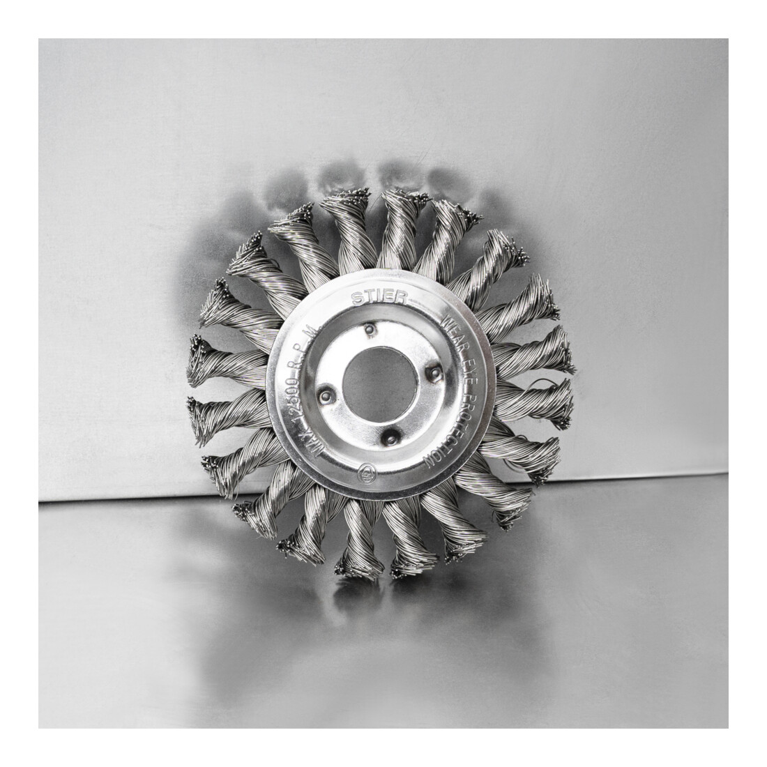 STIER ronde borstel boring-ø 22,2 mm staal
