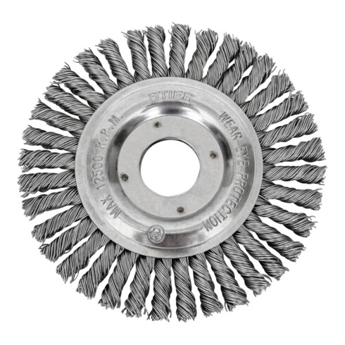 STIER ronde borstel boring-ø 22,2 mm staal