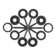 STIER Rundbürste, 0,35 mm, gewellt, Stahl-4