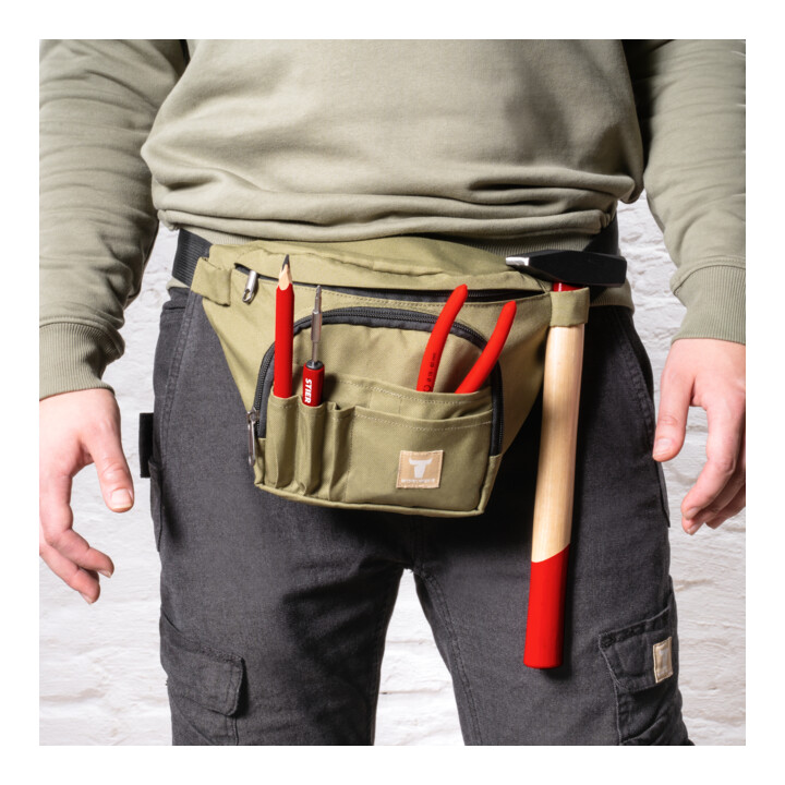 STIER Sac banane taille unique olive branch