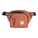 STIER Sac banane taille unique signature marron