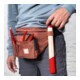 STIER Sac banane taille unique signature marron