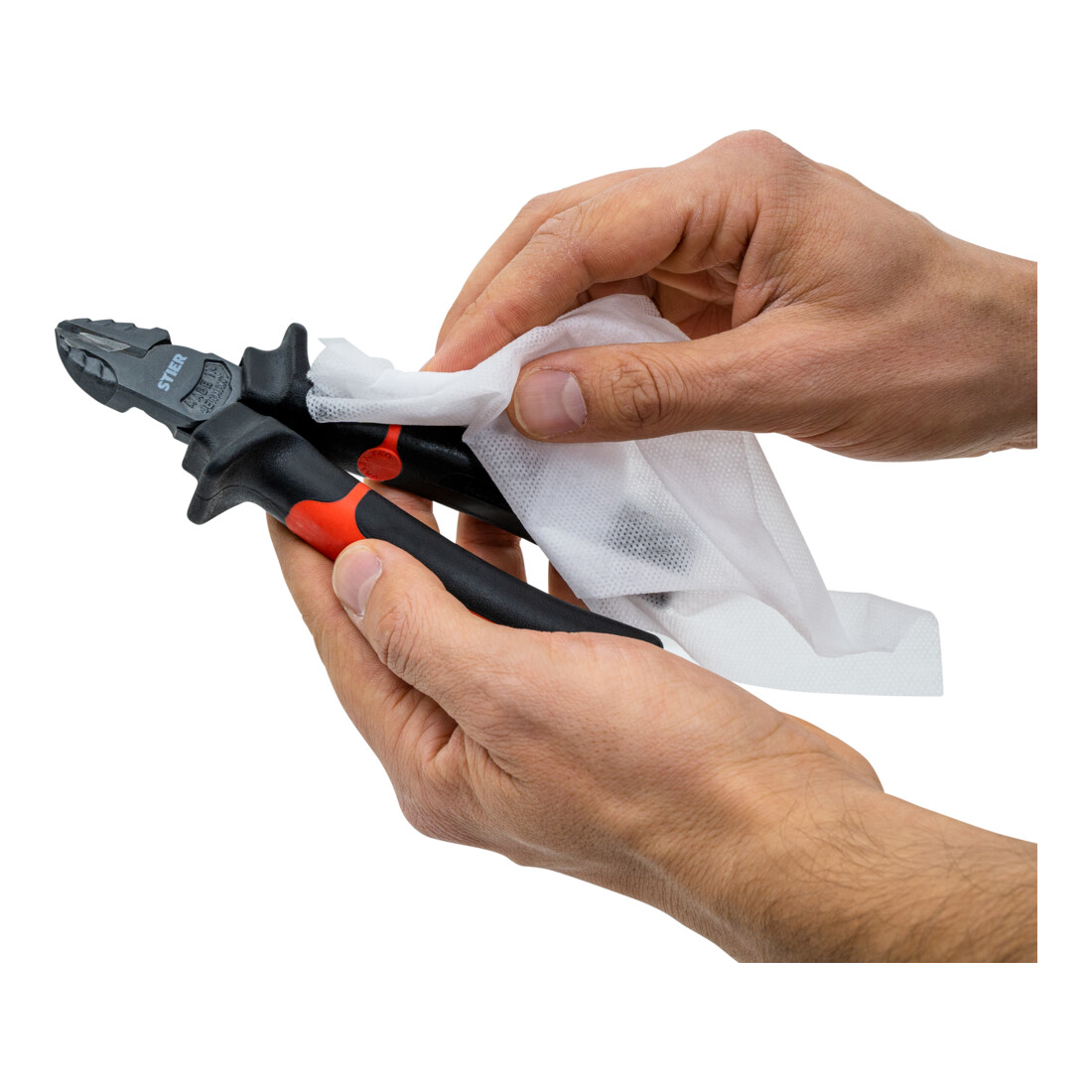STIER Salviette disinfettanti per mani e superfici 12x 100pz
