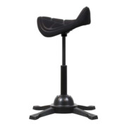 STIER Sattelhocker mit Sitzmulde Sitzhöhe 480-660mm schwarz-3