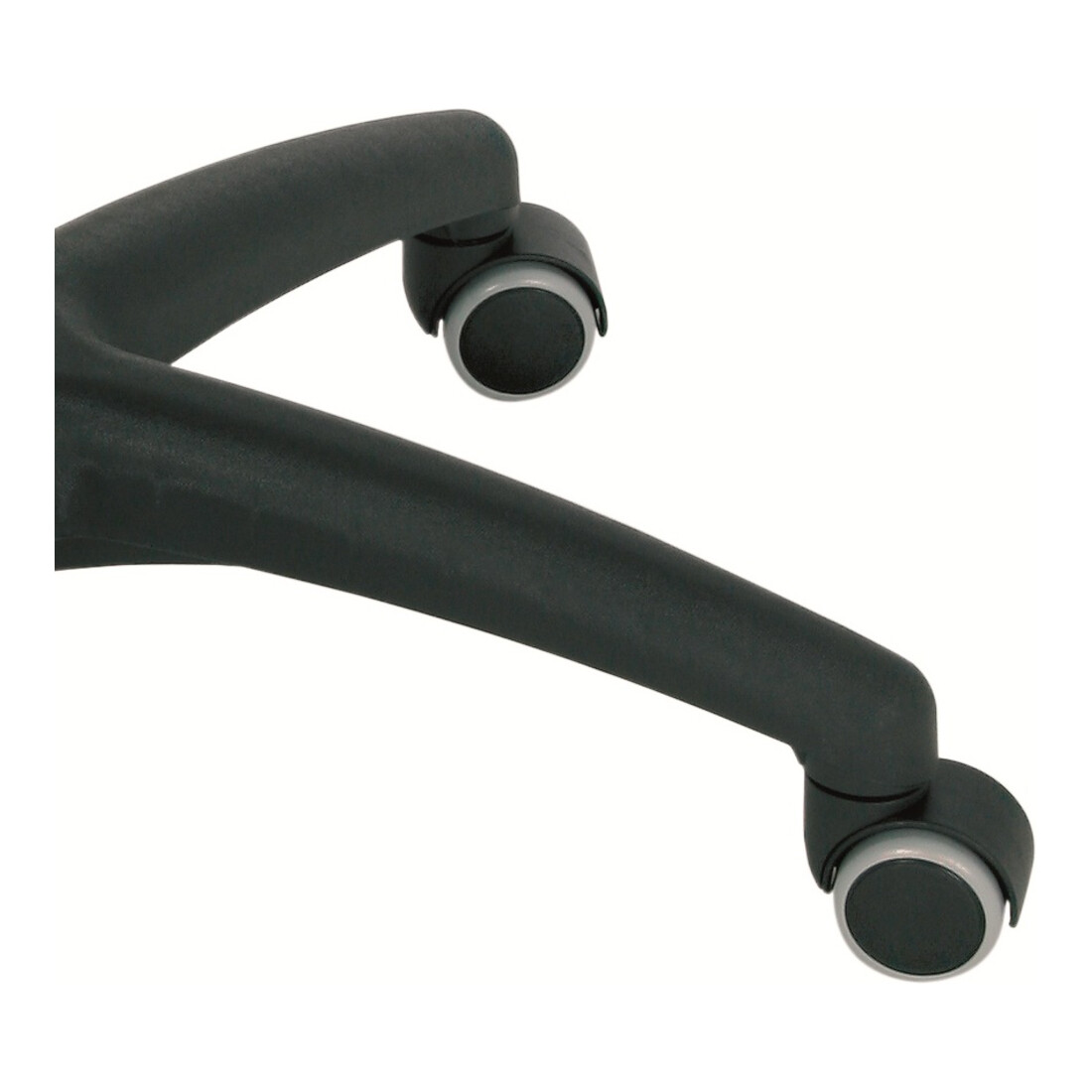 STIER Sattelhocker multibeweglich PU-Sitz 490-680mm Fußkreuz Ø630 mit Rollen