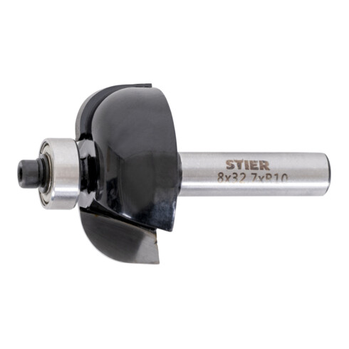 STIER Sbavatore cavi per scanalature con cuscinetti a sfere HM Øcodolo 8mm