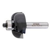 STIER Sbavatore cavi per scanalature con cuscinetti a sfere HM Øcodolo 8mm