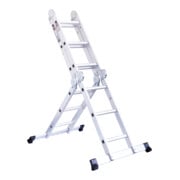 STIER Scala multiuso 4x3 pioli + piattaforma 150 kg 12 gradini DIN EN 131-2