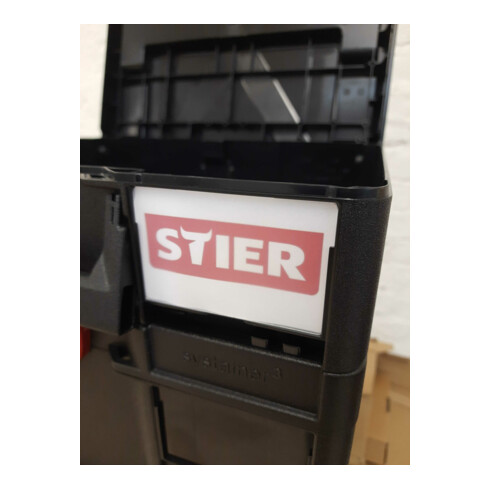 STIER Scheda trasparente per Systainer