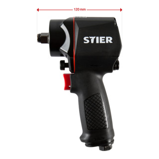 STIER Schlagschrauber 14-KBS 1/2'' Antrieb extra kurz max. Lösemoment: 1.400 Nm