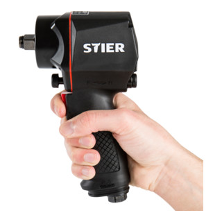 STIER Schlagschrauber 14 KBS 12'' Antrieb extra kurz max. Lösemoment: 1.400 Nm STIER Schlagschrauber 14 KBS 12'' Antrieb extra kurz max. Lösemoment: 1.400 Nm
