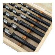STIER Schlangenbohrer Tieflochbohrer Set 6-teilig 155 / 235 mm 10 - 20 mm Federstahl-2