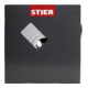 STIER Schleifpapier auf Schaumunterlage P400 115 x 92mm 25m-2