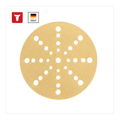 STIER Schleifscheiben Universal D150 / P80/ 32-Loch