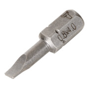 STIER Schlitz-Bit 4,0 x 0,8 mm, Form C 6,3, Länge 25 mm, 10er Pack-4