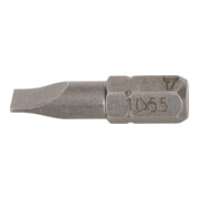 STIER Schlitz-Bit 5,5 x 1,0 mm, Form C 6,3, Länge 25 mm, 10er Pack-2