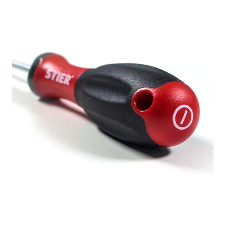 STIER Schlitz-Schraubendreher, mit 3K-Kraft-Griff, 6,5 x 1,2 mm