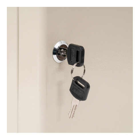 STIER Schlüsselkasten 93 Schlüssel mit klappbarer Innenwand