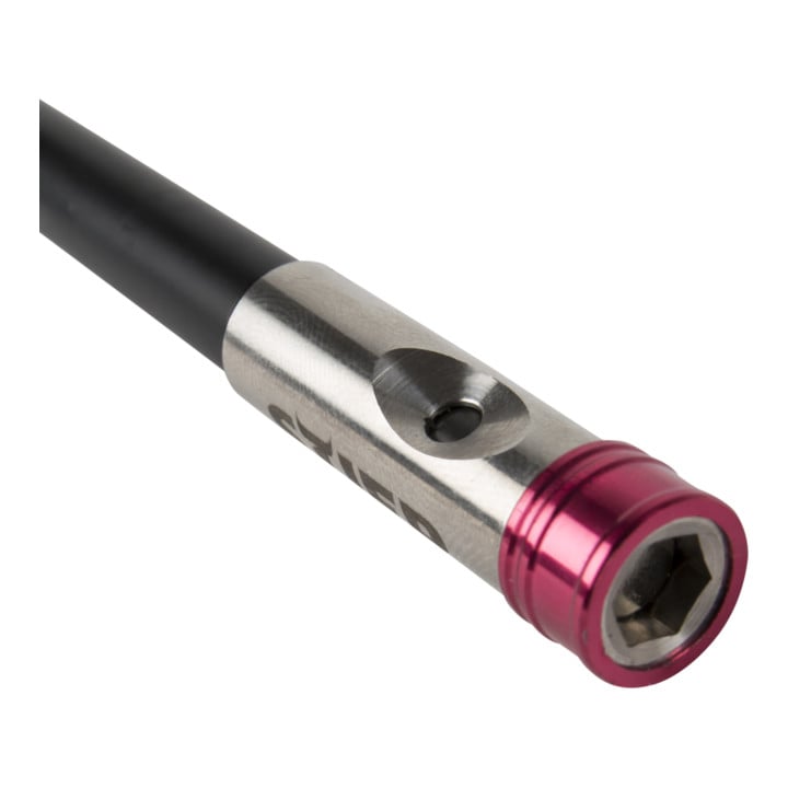 STIER Schnellwechsel-Bithalter 1/4" 150 mm mit Führungshülse magnetisch
