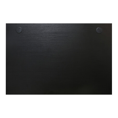 STIER Schreibtischplatte 140x80cm schwarz