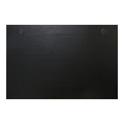 STIER Schreibtischplatte 160x80cm schwarz