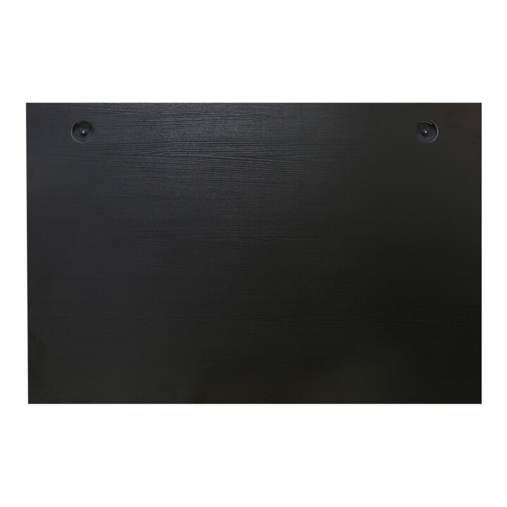 STIER Schreibtischplatte 160x80cm schwarz