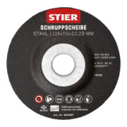 STIER Schruppscheibe 7,0 x 22,23 Form 27-2