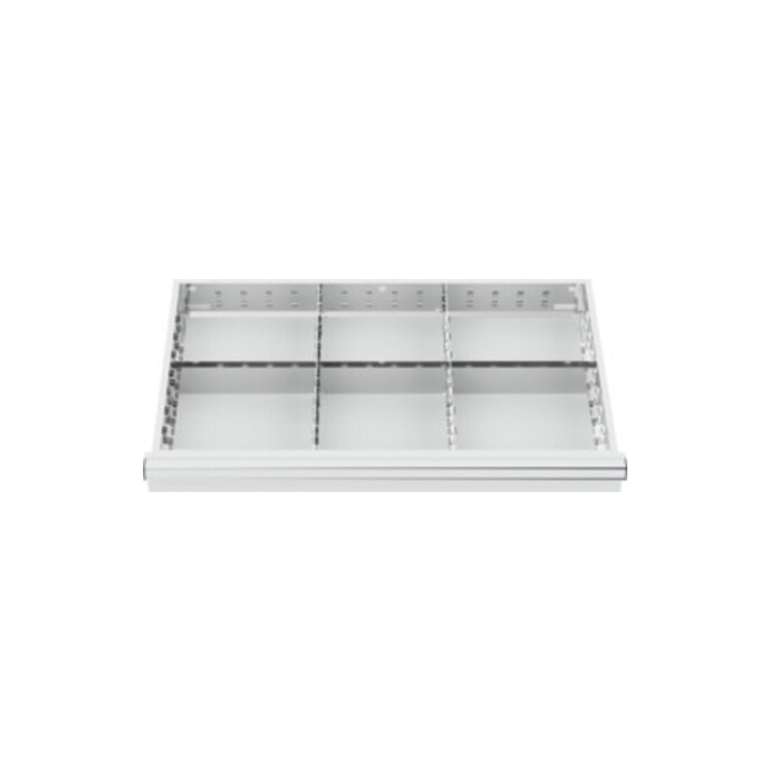 STIER Schubladeneinteilung Metalleinteilung BLH 100/125 mm Innenmaß 800x450 mm 6 Fächer