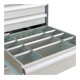 STIER Schubladeneinteilung Metalleinteilung BLH 150/175 mm Innenmaß 600x450 mm 12 Fächer 6 x TW 175-5