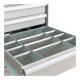 STIER Schubladeneinteilung Metalleinteilung BLH 200-300 mm Innenmaß 600x450 mm 12 Fächer 6 x TW 175-4