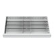 STIER Schubladenschrank mit 7 Schubladen BxTxH 900x575x1020 mm inkl. Einteilungsset