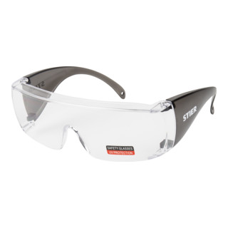 STIER Schutzbrille 3127 mit PC-Scheiben klar