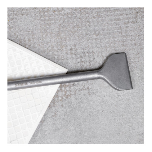 STIER SDS-max Fliesenmeißel Breitmeißel 300 x 75 mm